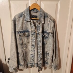 NEW Abercrombie & Fitch Oversize Denim Jacket